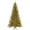 9 Foot Gold-Silver Tinsel Christmas Tree: Unlit