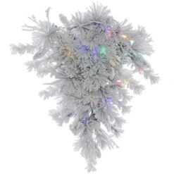 36 Inch Flocked Alberta Teardrop: Multi-Colored LEDs