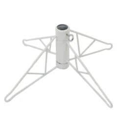 21 Inch Folding Metal Tree Stand: White