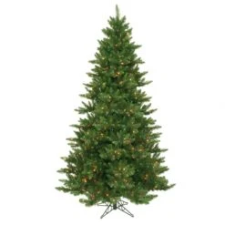 7.5 Foot Camdon Fir Christmas Tree: Multi-Color Lights
