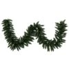 50 Foot Camdon Fir Garland: Clear Lights In/Out Lights
