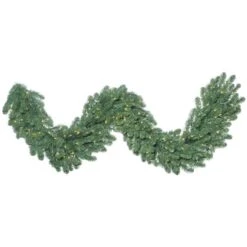 9 Foot X 24 Inch Oregon Fir Garland: Clear LEDs