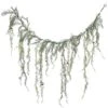 4 Foot PE Weeping Cedar Garland: Unlit