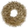30 Inch Champagne Fir Wreath: Unlit