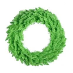 36 Inch Lime Wreath: Lime Lights