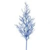 28 Inch Blue Glitter Wild Huck Spray: Set Of 6