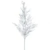 28 Inch Silver Glitter Wild Huck Spray: Set Of 6