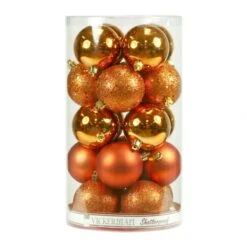 12 Inch Rose Gold Matte Ball Ornament