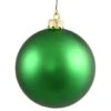 10 Inch Green Matte Ball Ornament: UV Resistant
