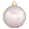 2.75 Inch Champagne Shiny Ball Ornament: Set Of 12