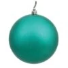 8 Inch Sea Foam Candy Ball Christmas Ornament