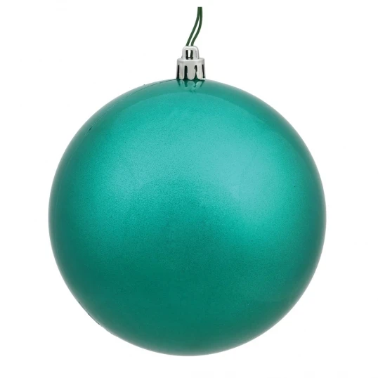 8 Inch Sea Foam Candy Ball Christmas Ornament 1 8 Inch Sea Foam Candy Ball Christmas Ornament
