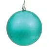 10 Inch Sea Foam Shiny Ball Ornament: UV Resistant