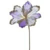 20 Inch Violet Velvet Amaryllis Pick: Set Of 3