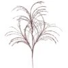 34 Inch Burgundy Glitter Grass Spray: Set Of 6