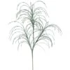 34 Inch Emerald Glitter Grass Spray: Set Of 6