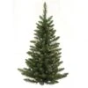 3 Foot Camdon Fir Half Tree: Clear Lights