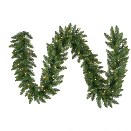 50 Foot X 12 Inch Camdon Garland: Indoor/Outdoor Frosted LEDs 1 50 Foot X 12 Inch Camdon Garland: Indoor/Outdoor Frosted LEDs