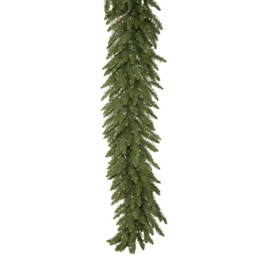 9 Foot X 20 Inch Camdon Garland: Indoor/Outdoor Lights 1 9 Foot X 20 Inch Camdon Garland: Indoor/Outdoor Lights