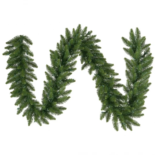 25 Foot X 20 Inch Camdon Fir Garland: Unlit 1 25 Foot X 20 Inch Camdon Fir Garland: Unlit