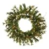 24 Inch Mixed Country Wreath: Lights