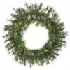 36 Inch Mixed Country Wreath: Unlit