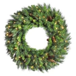 144 Inch Cheyenne Wreath: Unlit