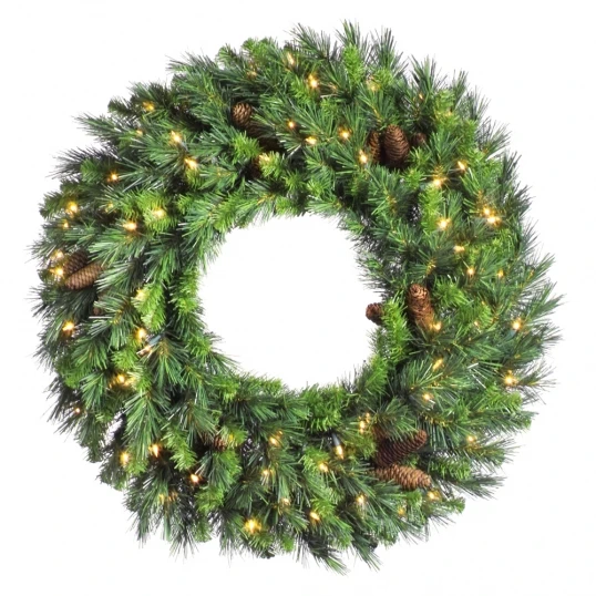144 Inch Cheyenne Wreath: Unlit 1 144 Inch Cheyenne Wreath: Unlit