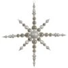 43 Inch Silver Snowflake Ornament