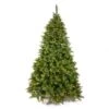 7.5 Foot PE/PVC Cashmere Slim Christmas Tree: Clear LEDs
