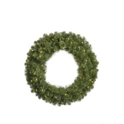 48 Inch Grand Teton Wreath: Clear LEDs