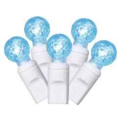 25 Foot G12 Berry LED Light Strand - 6 Inch Spacing: 50 Teal Lights