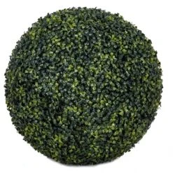 20 Inch Polyblend Outdoor Boxwood Ball: UV Protected