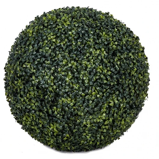 20 Inch Polyblend Outdoor Boxwood Ball: UV Protected 1 20 Inch Polyblend Outdoor Boxwood Ball: UV Protected