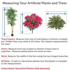 17 Inch Artificial Outdoor Beauty Geranium Bush: Unpotted 5 17 Inch Artificial Outdoor Beauty Geranium Bush: Unpotted -Artificial Plant Store how to measure artificial plants trees 538x538 268